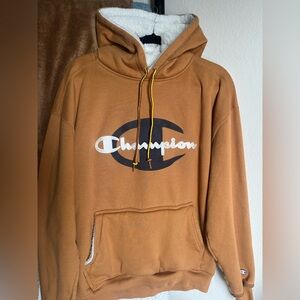 Champion Timberland Sherpa Lined Pullover Hoodie